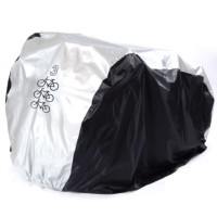 Waterproof Bike Cover UV Snow Proof Bicycle Outdoor Rain Protective Covers for 1/2/3 Bikes HA