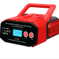 AJ-619L 400W Car Battery Charger 12V 24V Car Charger High Power Automatic for Dry Lead-acid Batterie