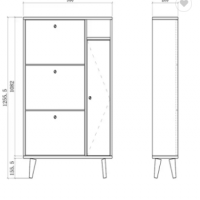 wooden furniture shoe rack shoe cabinet from shouguang