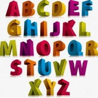 letters of an alphabet