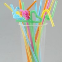 plastic straw