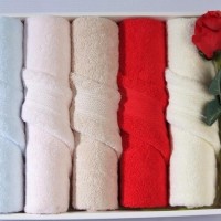 Chemical fiber knitted bath towel