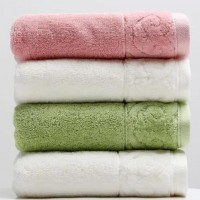 Cotton non cut velvet towel