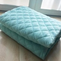 Chemical fiber cotton filled quilted mattress